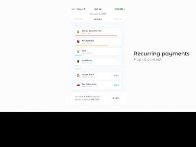 债务UI套件应用概念(Debts UI Kit App Concept)