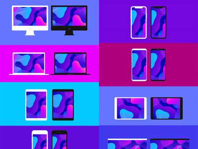 设备矢量模型(Devices Vector Mockup)