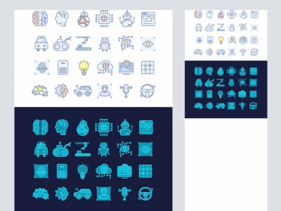 小建建的AI免费图标集(AI Free Icon Set by Xiaojianjian)