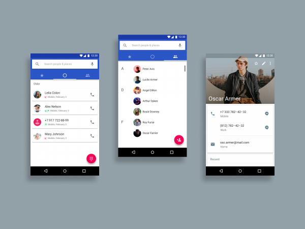 Android 7 Nougat GUI(Android 7 Nougat GUI)