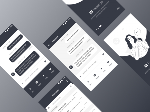 安卓短信应用(Android Messaging App)