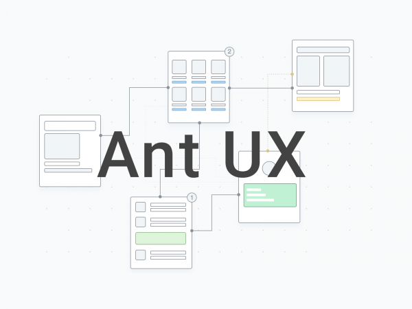 蚂蚁用户体验线框图(Ant UX Wireframes)