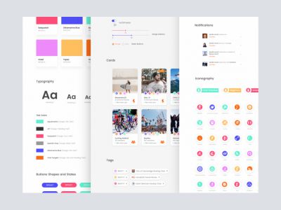 应用程序设计系统的赠品(App Design System Freebie)