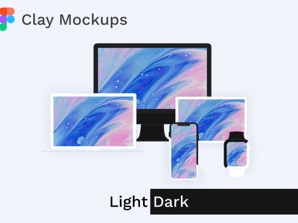 苹果泥模拟图(Apple Clay Mockup)