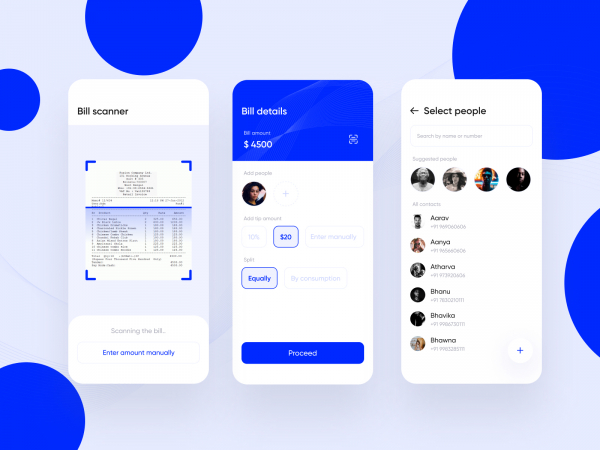 账单拆分应用程序(Bill Splitting App)