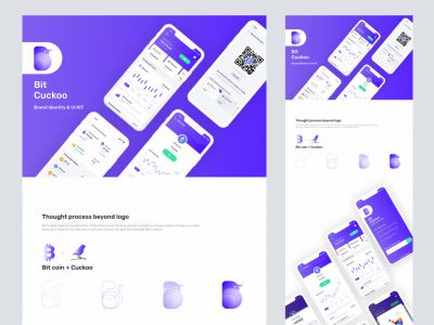 Bit Cuckoo - 用于Adobe XD的比特币UI工具包(Bit Cuckoo - Bitcoin UI Kit for Adobe XD)
