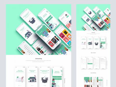 用于Adobe XD的Book Grocer UI Kit(Book Grocer UI Kit for Adobe XD)