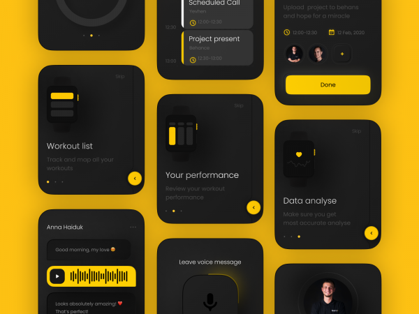 用于苹果手表应用程序的Boro UI(Boro UI for Apple Watch Apps)