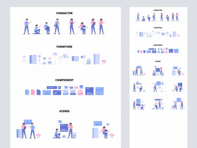 布什模块化插图套件(Bush Modular Illustration Kit)