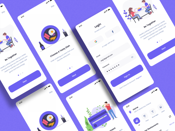 干净的食物递送应用程序(Clean Food Delivery App)