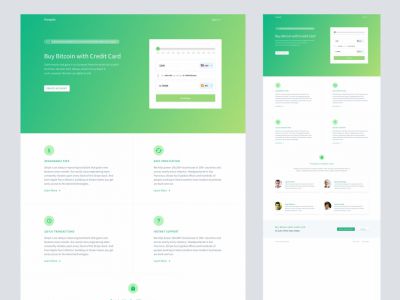 加密货币登陆页(Crypto Landing Page)