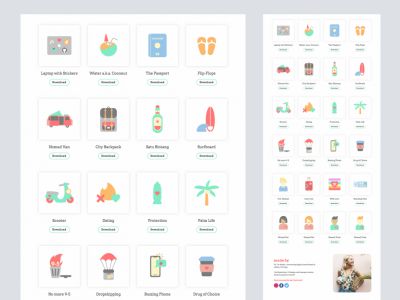 数字游民入门图标包(Digital Nomad Starter Icon Pack)