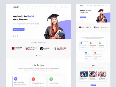 行政研究 - 免费登陆页(Executive Study - Free Landing Page)
