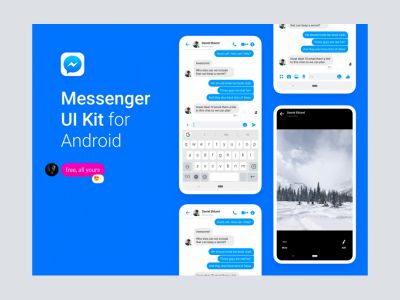 安卓版的Facebook Messenger UI Kit(Facebook Messenger UI Kit for Android)