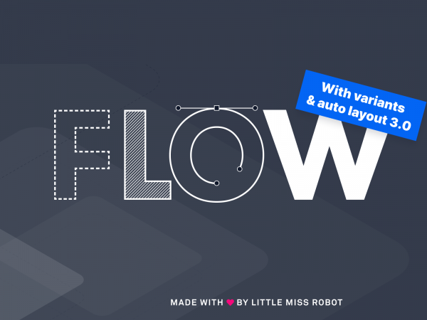 FLOW线框UI套件(FLOW Wireframe UI Kit)