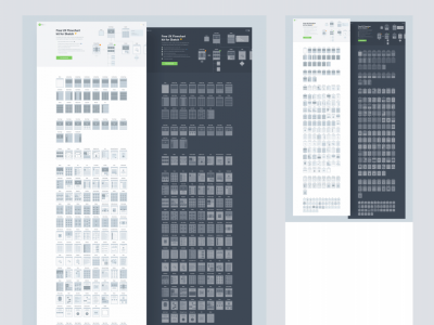 用于Sketch / Figma的流程图套件(Flowchart Kit for Sketch / Figma)