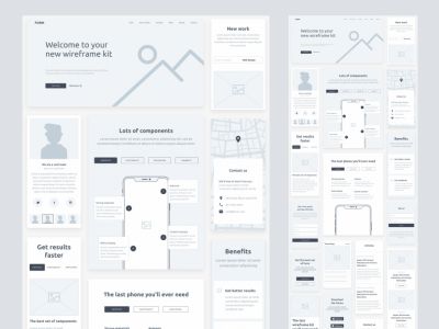形式 - InVision的线框套件(Form - Wireframe kit from InVision)