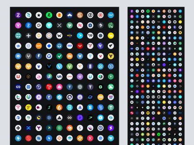 免费的579个加密货币矢量标志(Free 579 Cryptocurrency Vector Logos)