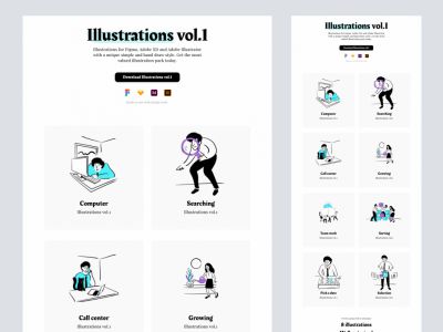 插图第一卷(Illustrations vol.1)