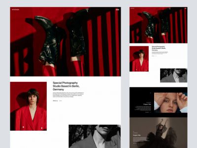 访谈网页设计Figma的免费登陆页面(Interview Web Design Free Landing Page for Figma)