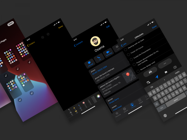 iOS 14 UI Kit(iOS 14 UI Kit)