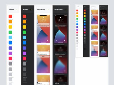 iOS/iPadOS 14 免费的Figma UI工具包(iOS/iPadOS 14 Free UI Kit for Figma)