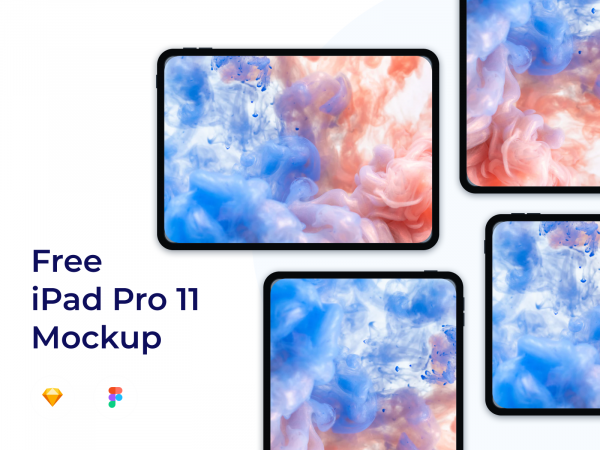 iPad Pro 11?粘土模拟图(iPad Pro 11? Clay Mockup)