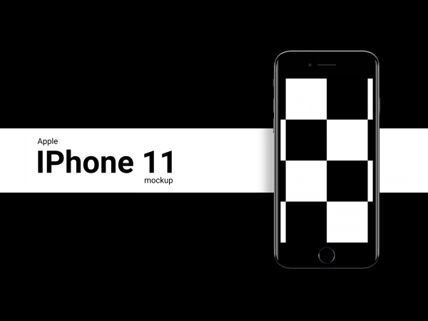 iPhone11彩色模拟图(iPhone 11 Color Mockup)