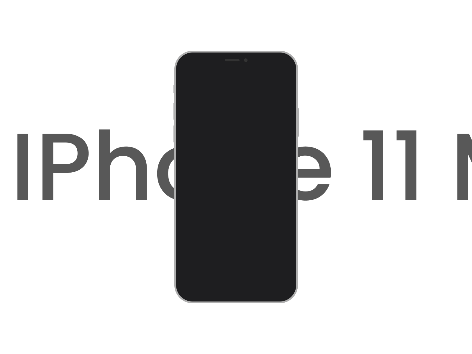 iPhone 11 Pro平面模拟图(iPhone 11 Pro Flat Mockup)