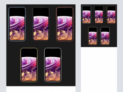 iPhone XR模拟图(iPhone XR Mockups)