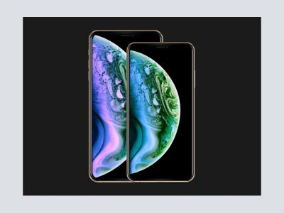 iPhone XS/Max模拟图(iPhone XS/Max Mockups)
