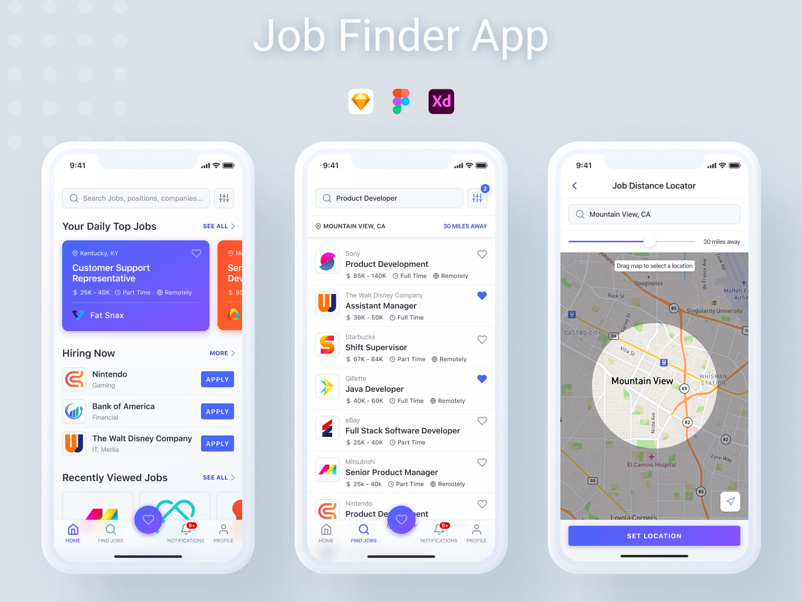 工作搜索器应用程序(Job Finder App)