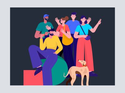 生活方式 免费插图(Lifestyle Free Illustrations)