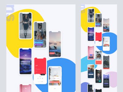 用于Adobe XD的登录UI工具包(Login UI Kit for Adobe XD)