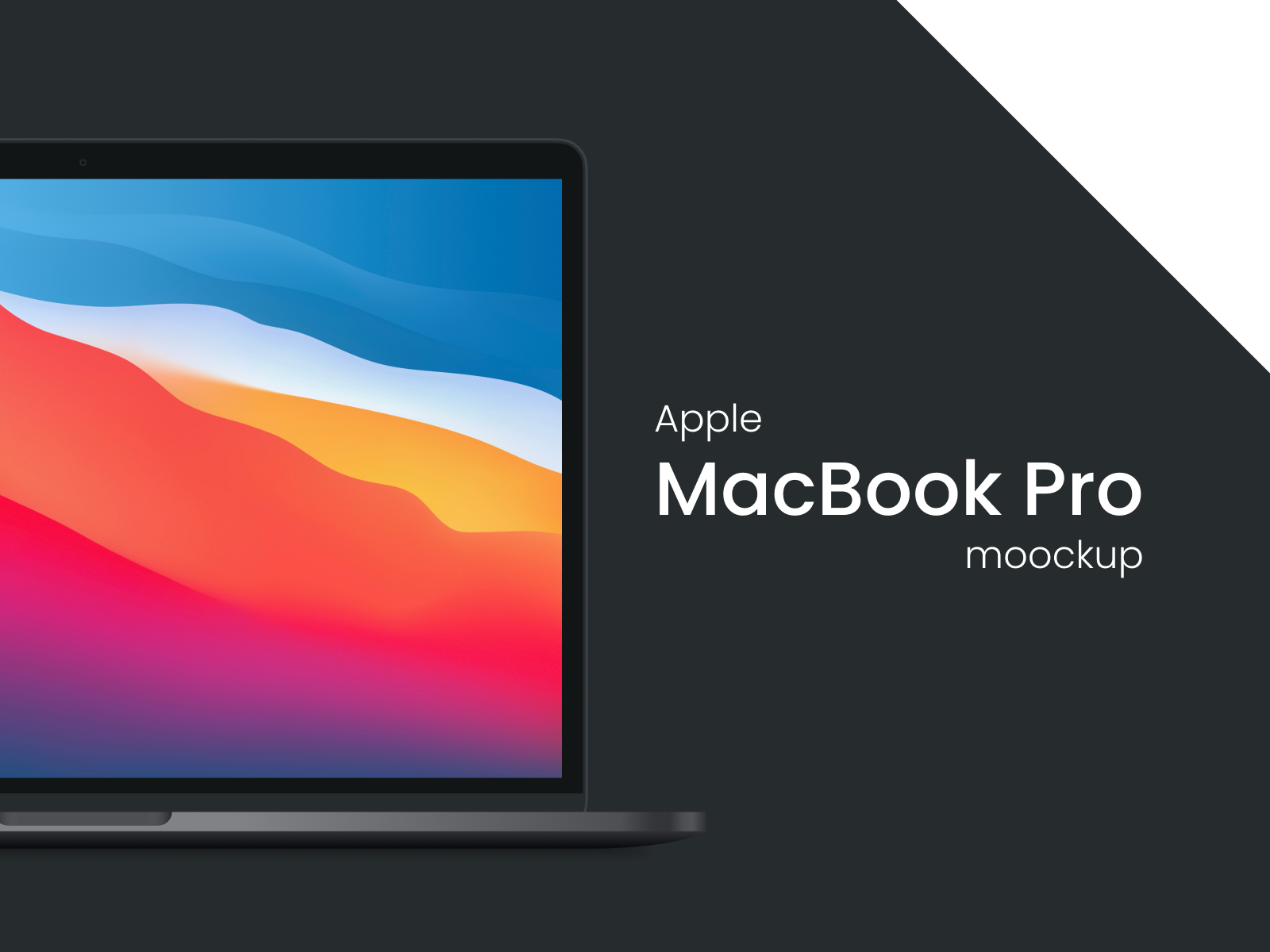 苹果电脑模拟图(Macbook Pro Mockup)