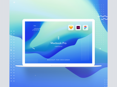 苹果电脑模拟图(Macbook Pro Mockup)