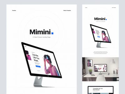 米米尼免费登陆页(Mimini Free Landing Page)