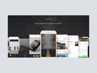 MNML iOS UI Kit(MNML iOS UI Kit)