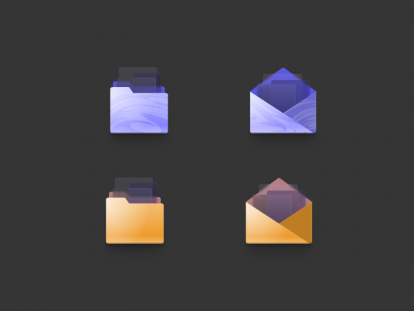 新形态图标集(Neumorphism Icon Set)