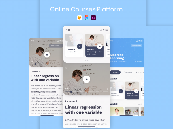在线课程平台(Online Courses Platform)