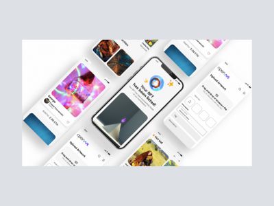 开放的艺术 - 免费的NFTs UI Kit for Figma(Open Art - Free NFTs UI Kit for Figma)