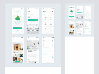 植物用户界面套件(Plant UI Kit)