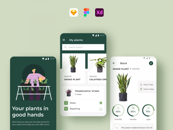 植物安卓应用(Plants Android App)