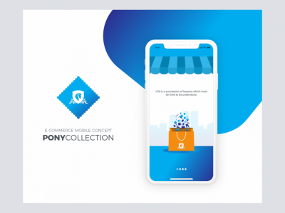 小马收集 - 电子商务移动应用程序(Pony Collection - eCommerce Mobile App)