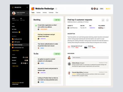 项目管理工具UI包(Project Management Tool UI Kit)
