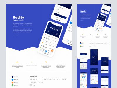 Radity - 金融UI套件(Radity - Finance UI Kit)