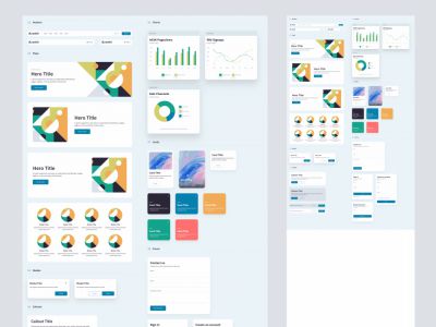 Revkit设计系统UI套件(Revkit Design System UI Kit)