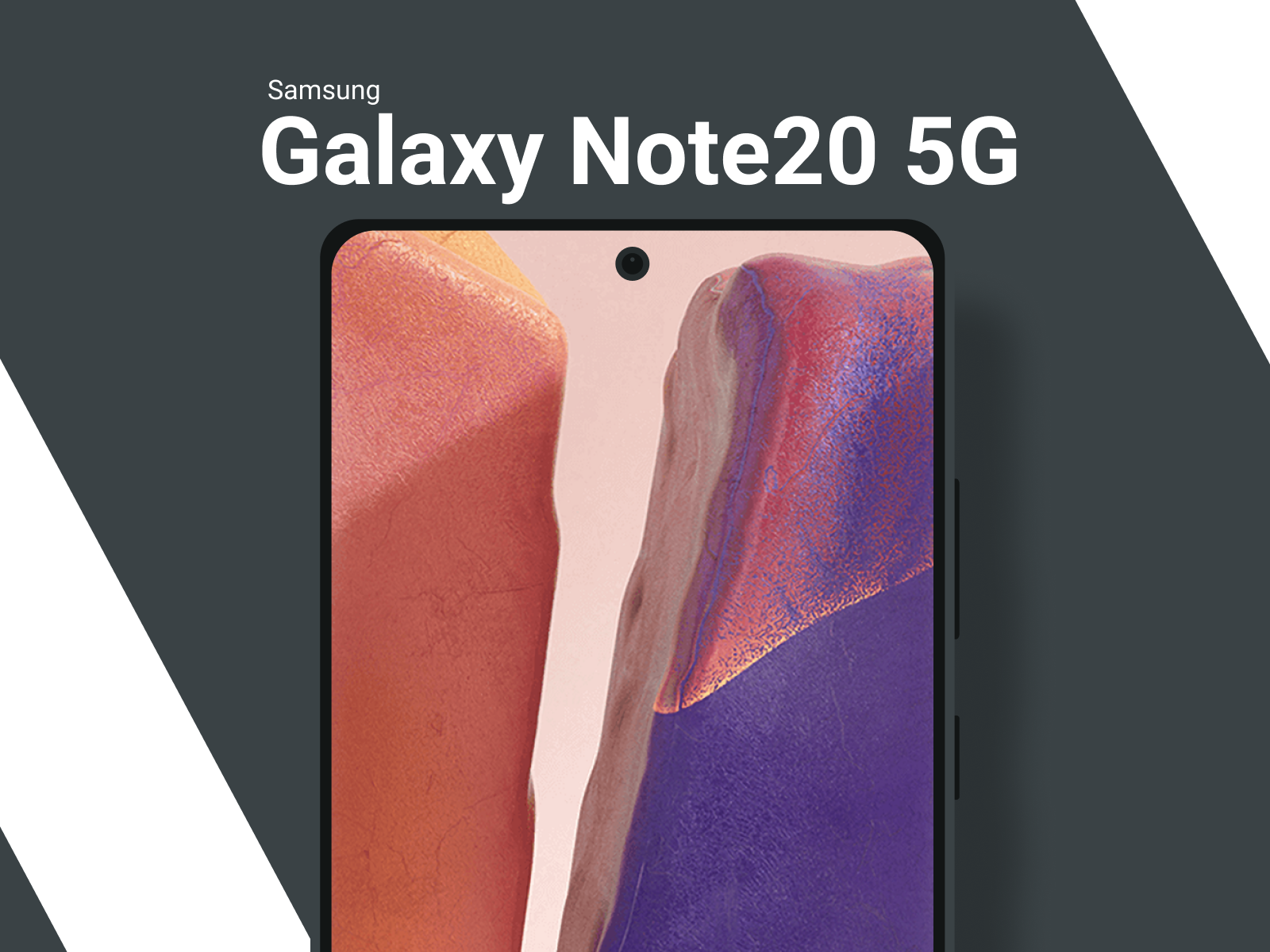 三星Galaxy Note 20模拟图(Samsung Galaxy Note 20 Mockup)