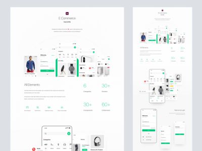 用于Adobe XD的购物UI工具包(Shopping UI Kit for Adobe XD)