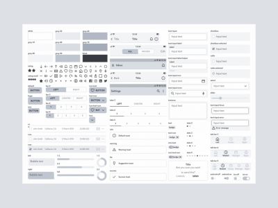 草图用户体验套件(Sketch UX Kit)